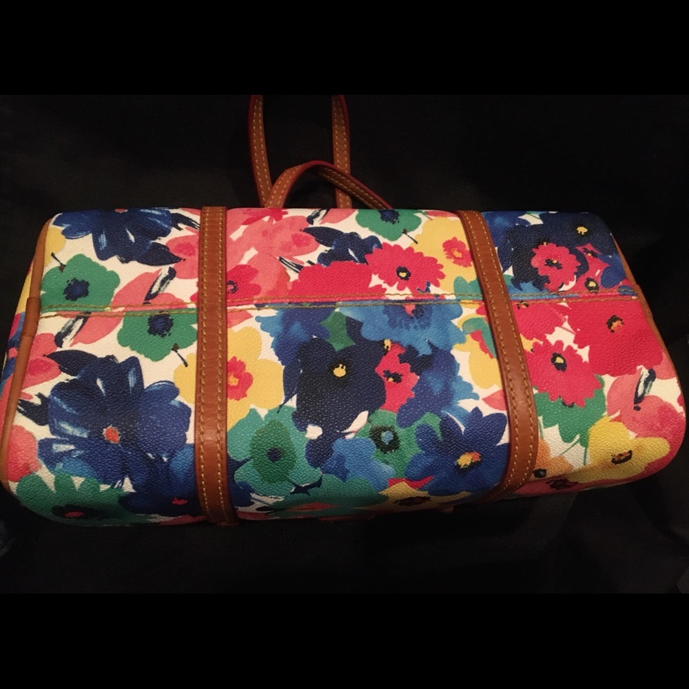 Dooney & Bourke colorful duffle tote bag - Picture 4 of 8